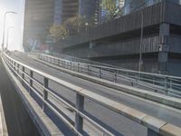 Urban Snapshot: City Architecture with a Bridge