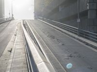 Urban Snapshot: City Architecture with a Bridge