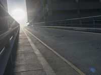 Urban Snapshot: City Architecture with a Bridge