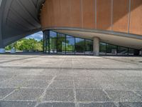 Urban Spaces in Berlin: Clouds in the Daytime Sky