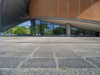 Urban Spaces in Berlin: Clouds in the Daytime Sky