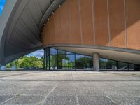 Urban Spaces in Berlin: Clouds in the Daytime Sky