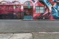 Urban Street Art in Los Angeles: Graffiti Mural