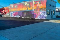 Urban Street Art in Los Angeles: Graffiti Wall