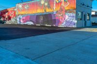 Urban Street Art in Los Angeles: Graffiti Wall