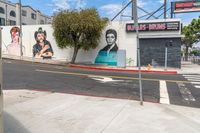 Urban Street in Los Angeles: Embracing City Life