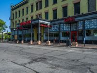 Urban Street in Salt Lake City, Utah