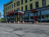 Urban Street in Salt Lake City, Utah