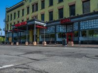 Urban Street in Salt Lake City, Utah