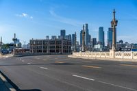 Urban Streets in Los Angeles Business District