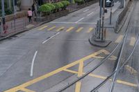 Urban Thoroughfare in Hong Kong, Asia