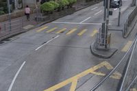 Urban Thoroughfare in Hong Kong, Asia