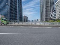 Urban Tokyo Skyline Daytime View