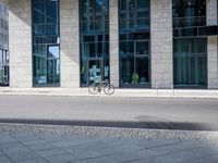 Urban View of Berlin City Street