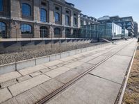 Urban Walkway in Berlin Concrete Art District 002