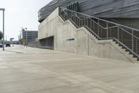 Urban Walkway: A View of an Office Building in Dallas