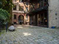 Urban Warehouse in Berlin: Cobble Stone Streets and Classic Architecture