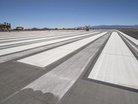 USA Airport Architecture: Clear Skies and Endless Road