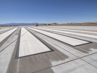 USA Airport Architecture: Clear Skies and Endless Road