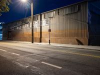 USA's Arts District at Night: Urban Vibes and Artificial Lights