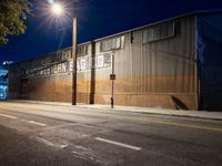 USA's Arts District at Night: Urban Vibes and Artificial Lights
