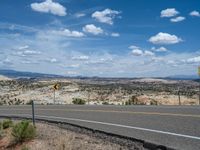 USA Asphalt Road in Head of the Rocks