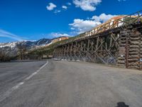 USA Asphalt Road: Scenic Views of Colorado's Landscape