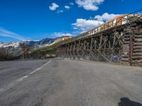 USA Asphalt Road: Scenic Views of Colorado's Landscape