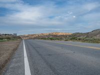 USA Asphalt Road: Utah's Majestic Mountain Scenery