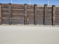 USA Beach: Clear Sky, Sand, and Shoreline