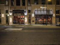 USA City Road: Asphalt and City Lights