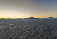 USA's Clear Sky: Mountain and Salt Lake Reflections