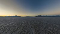 USA's Clear Sky: Mountain and Salt Lake Reflections