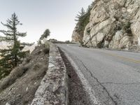 USA: Clear Sky on a Rugged Road in Nature's Landscape