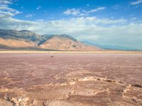 the salt flats are very reddish than most other plain landscapes on earth that appears to have very little vegetation