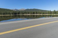 USA Colorado Scenic Road Mountain Views 002