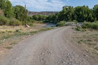 USA: Colorado - Straight Road in Antonito along Conejos River 002