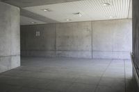 USA: Concrete Building and Open Space