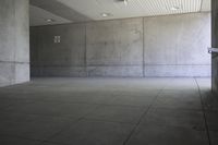 USA: Concrete Building and Open Space