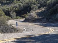 USA's Curvy Road: Through Mountains and Nature