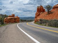 USA Day: Clear Skies and Red Rock Mountains