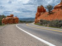 USA Day: Clear Skies and Red Rock Mountains