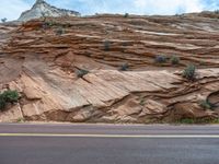 USA's Majestic Road: Surrounded by Clouds and Mountains