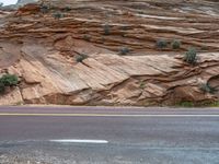 USA's Majestic Road: Surrounded by Clouds and Mountains