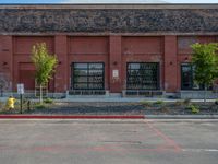 USA Day: Warehouse with Clear Skies and Road