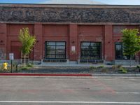 USA Day: Warehouse with Clear Skies and Road