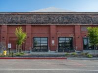 USA Day: Warehouse with Clear Skies and Road