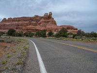 USA's Daytime Landscape: Asphalt Road Views