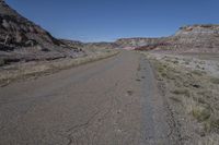 USA Desert Mountain Landscape with Clear Sky