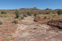 Desert Road in Utah, USA